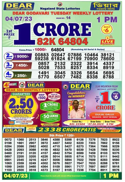4 tarik lottery sambad|Nagaland State Lottery Sambad Today Result 1 PM, 6 PM & 8PM .